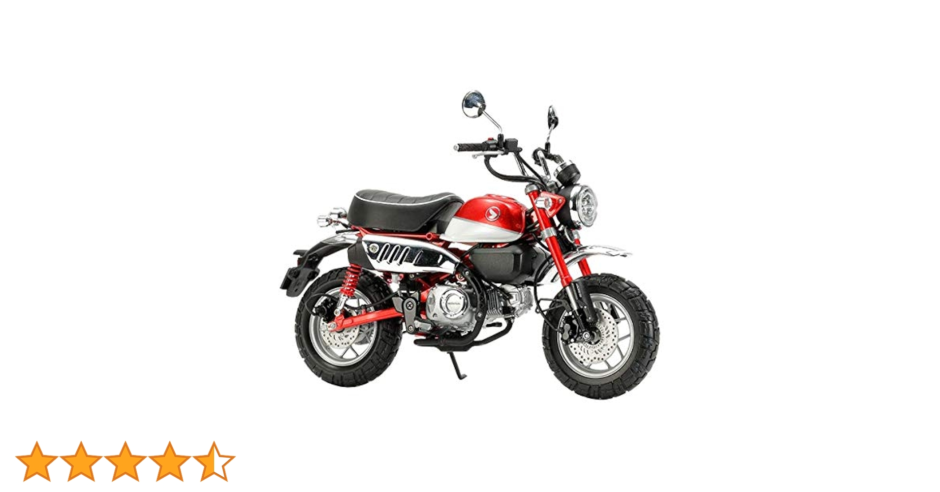 Honda モンキー125  1/12スケール オートバイ  ライダーセット Honda モンキー125 1/12スケール オートバイ ライダーセットの